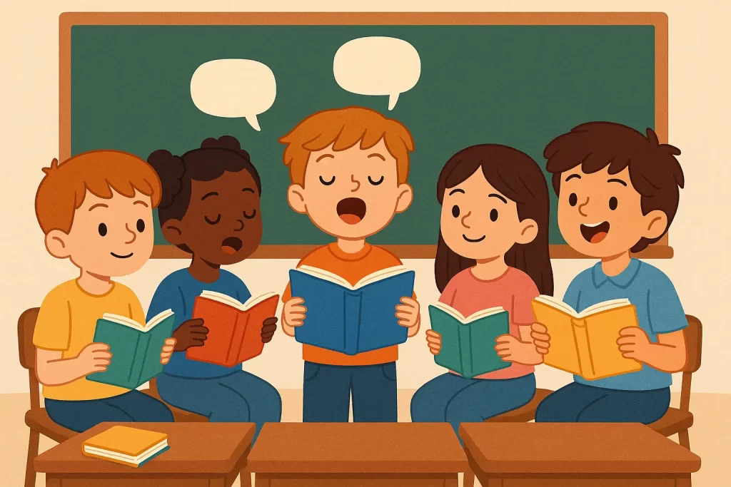 lectura en voz alta para niños de primaria