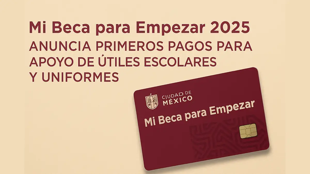 mi beca para empezar apoyo utiles escolares y uniformes