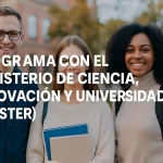 programa con el ministerio de ciencia innovacion y universidades