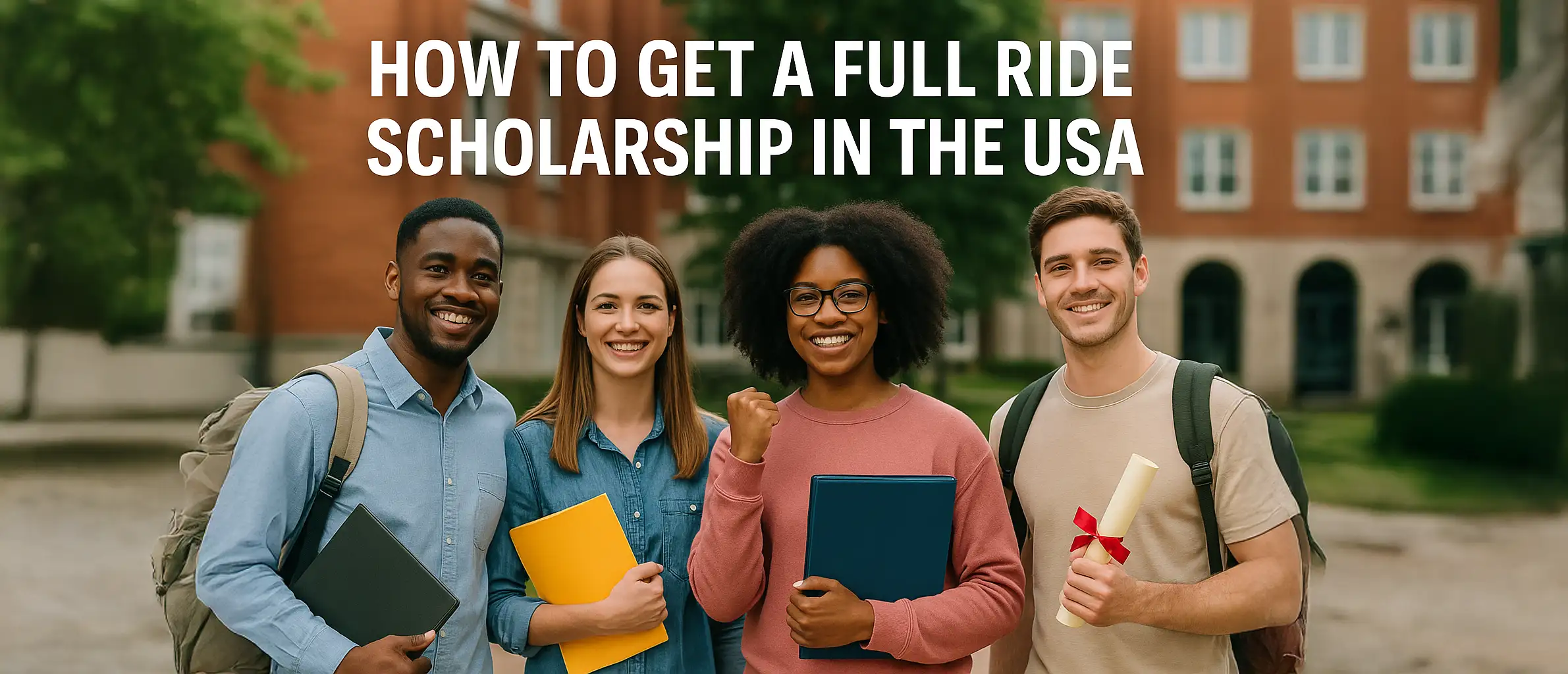 how to get a full ride scholarship in the USA