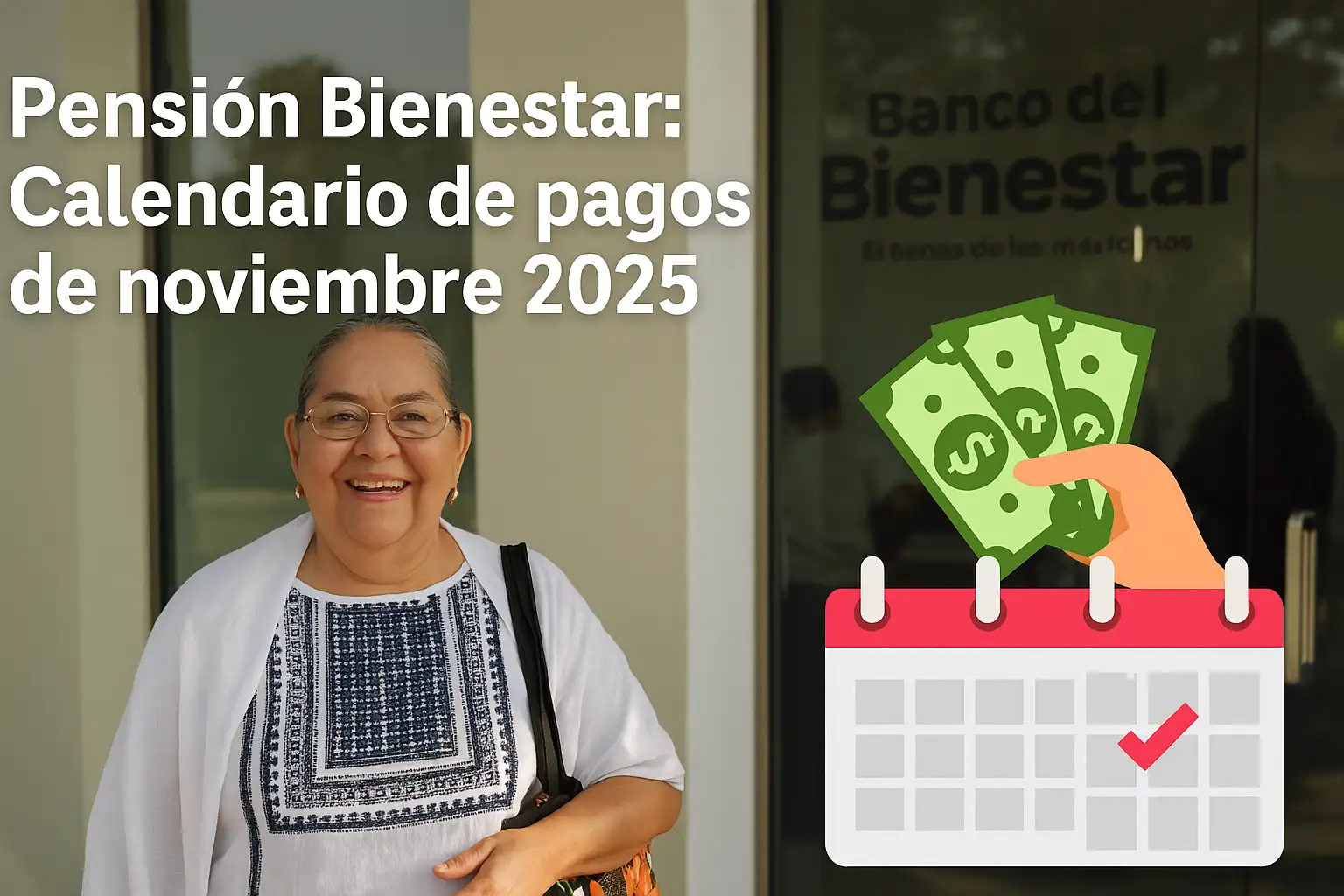 PAGOS PENSION BIENESTAR CALENDARIO OFICIAL