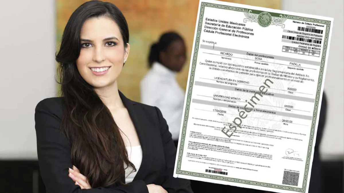 Cédula profesional SEP