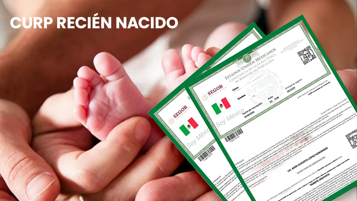 Cómo sacar el CURP de un recién nacido